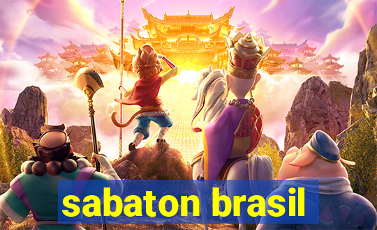 sabaton brasil